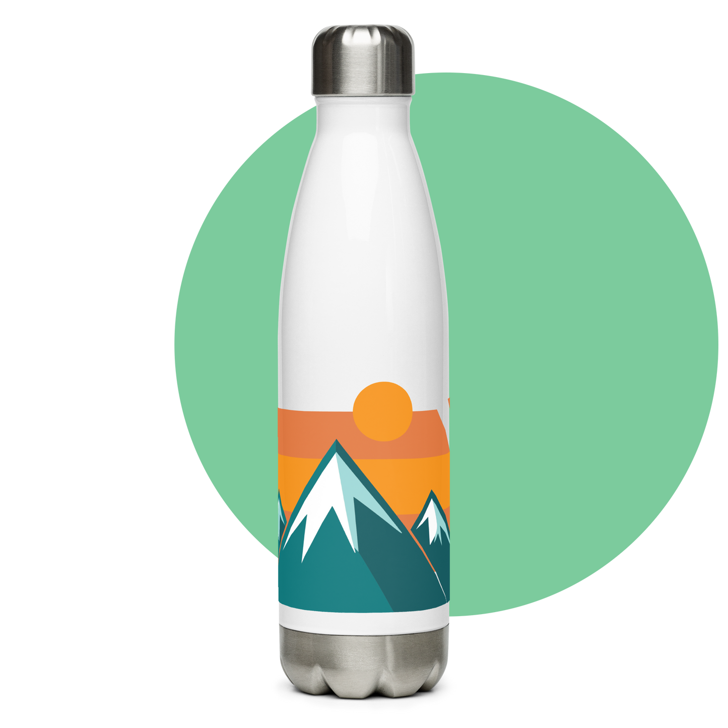 Bright Mountain Water Bottle