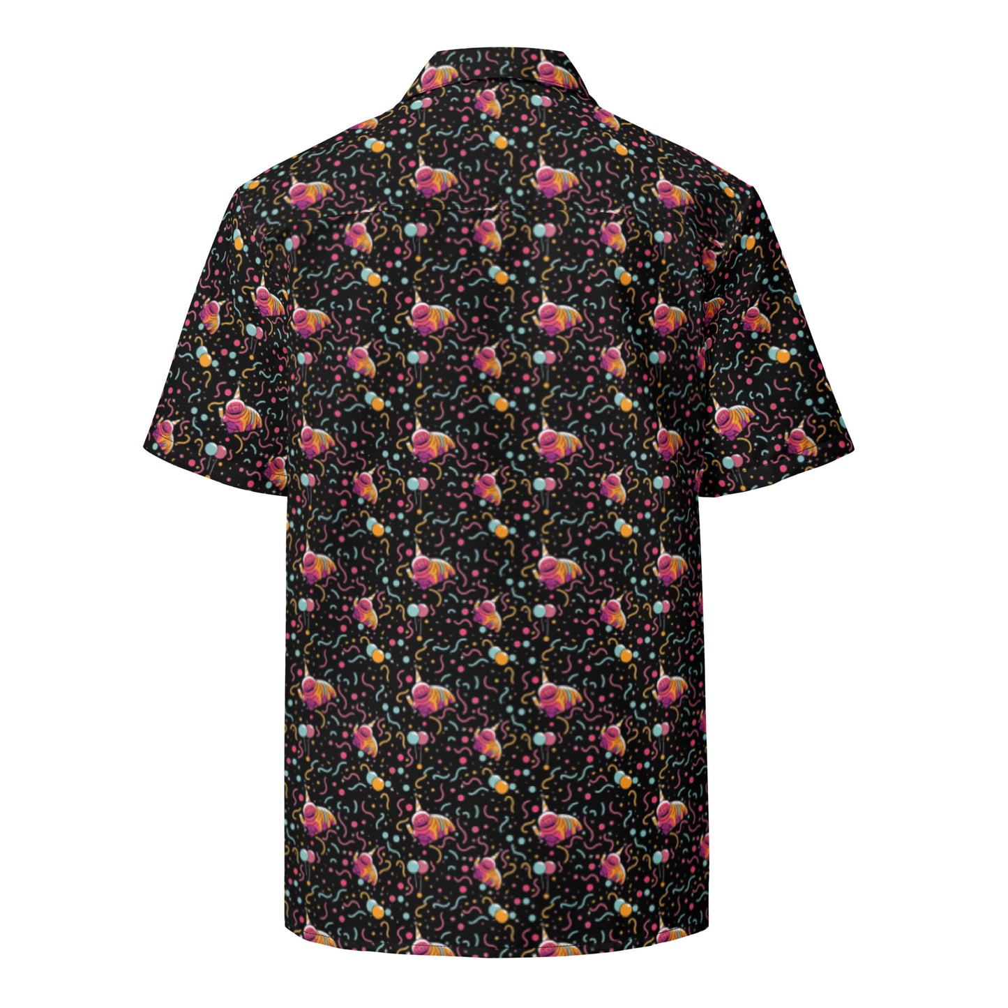Party Tardigrade | Unisex Button-Down Short Sleeve Shirt