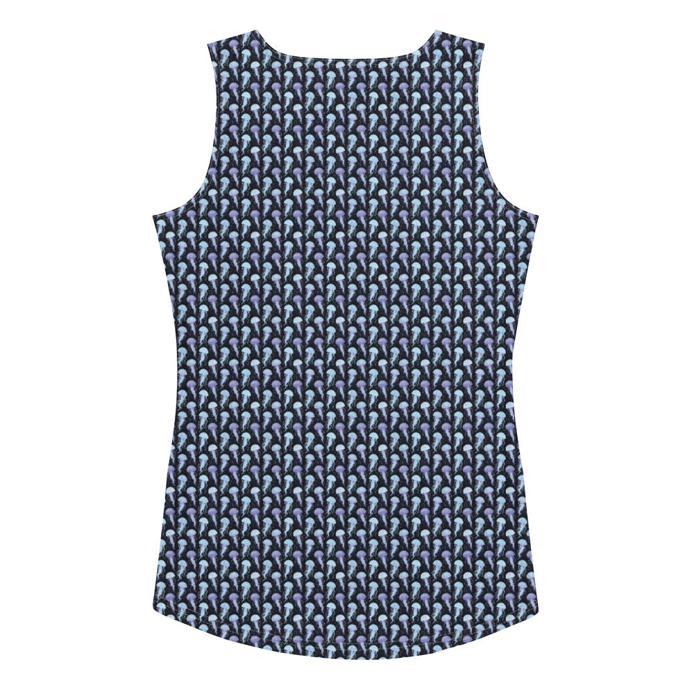 Purple Jellyfish Patterned | Tank Top