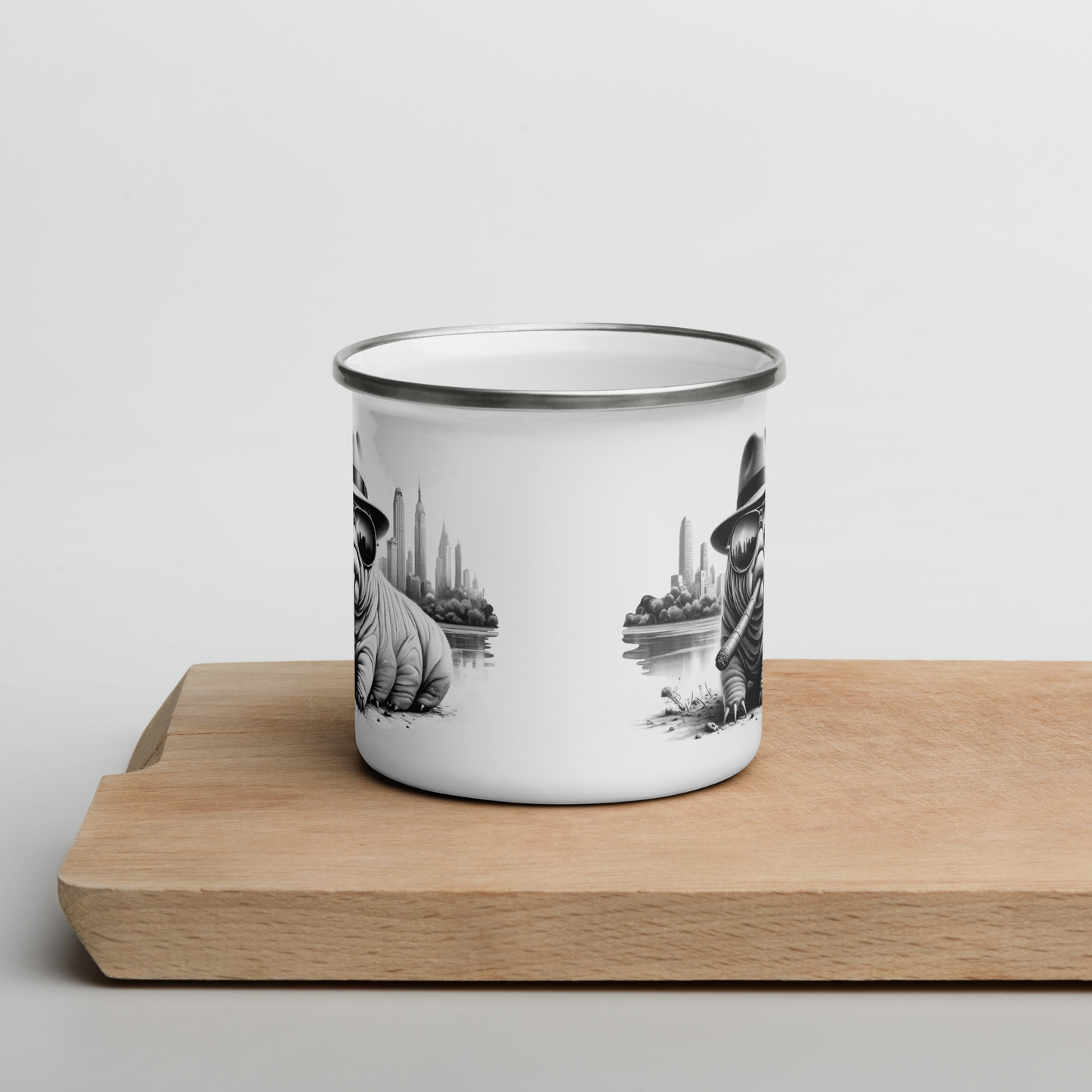 Badass Tardigrade | Enamel Mug