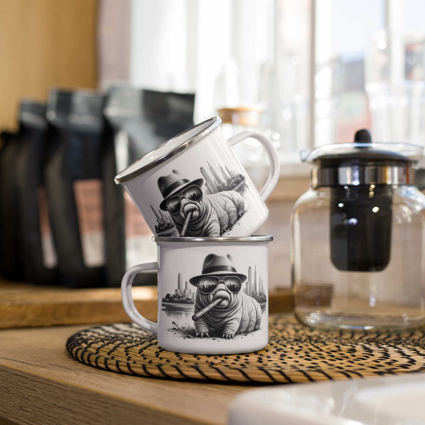 Badass Tardigrade | Enamel Mug