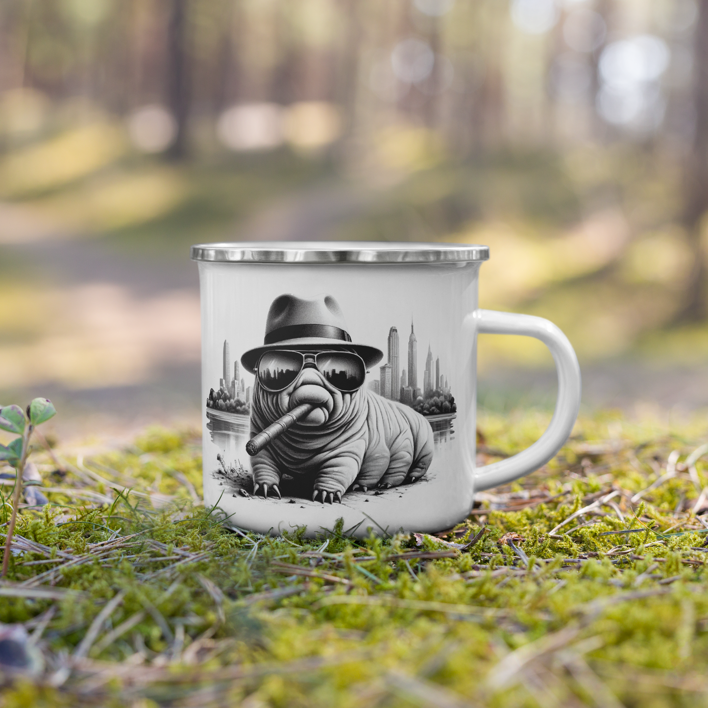 Badass Tardigrade | Enamel Mug