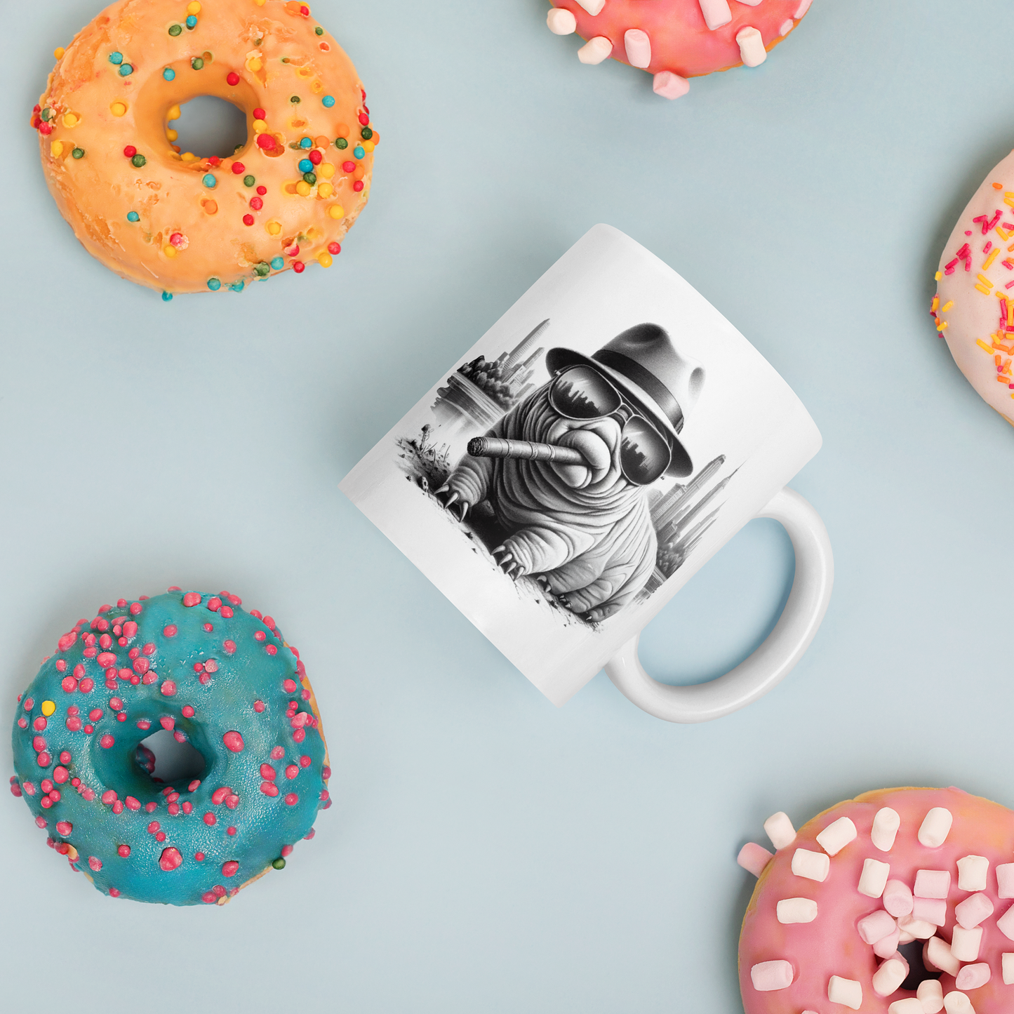 Badass Tardigrade | Ceramic Mugs