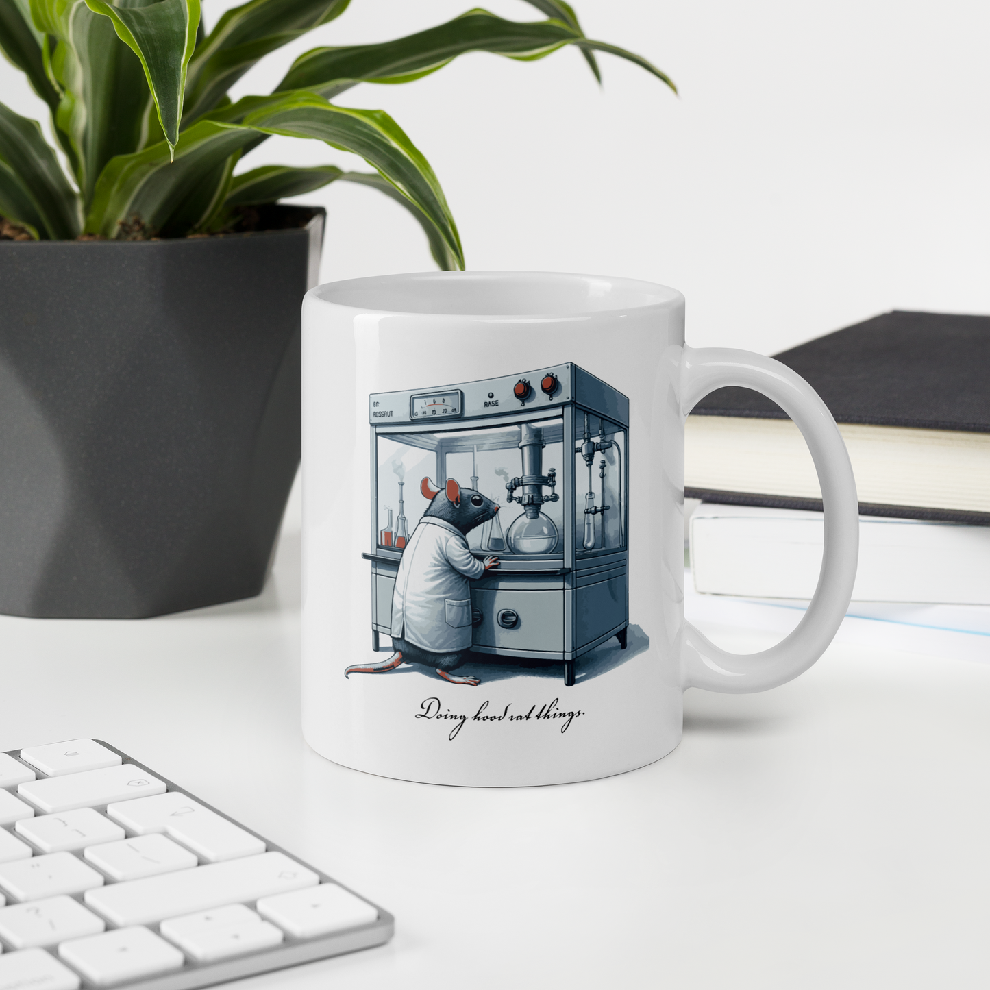 Hood Rat Things Cartoon | Ceramic Mug