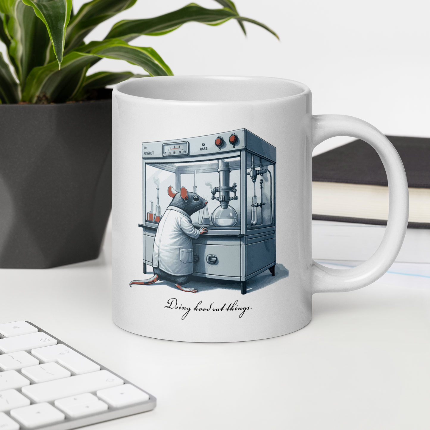 Hood Rat Things Cartoon | Ceramic Mug