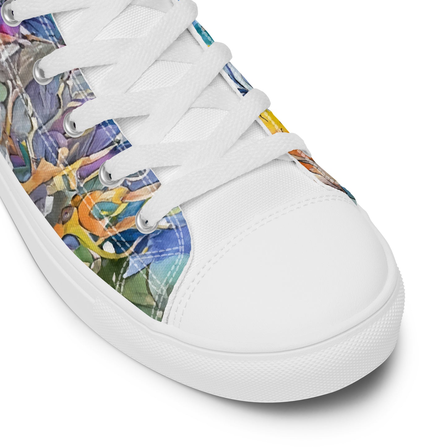 Women's Ocean Watercolor High Tops