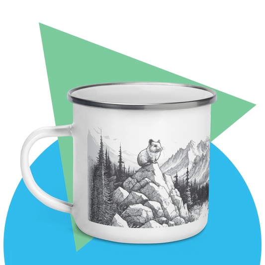 Pika Backpacking Mug | Enamel Mug