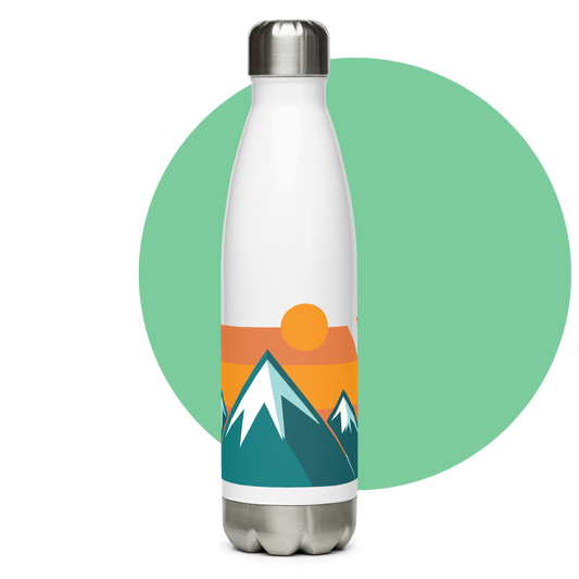 Bright Mountain Water Bottle