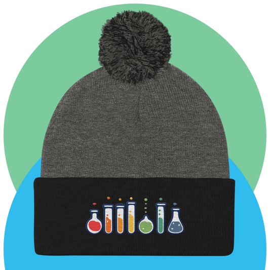 Minimalist Pride Flasks | Pom-Pom Beanie