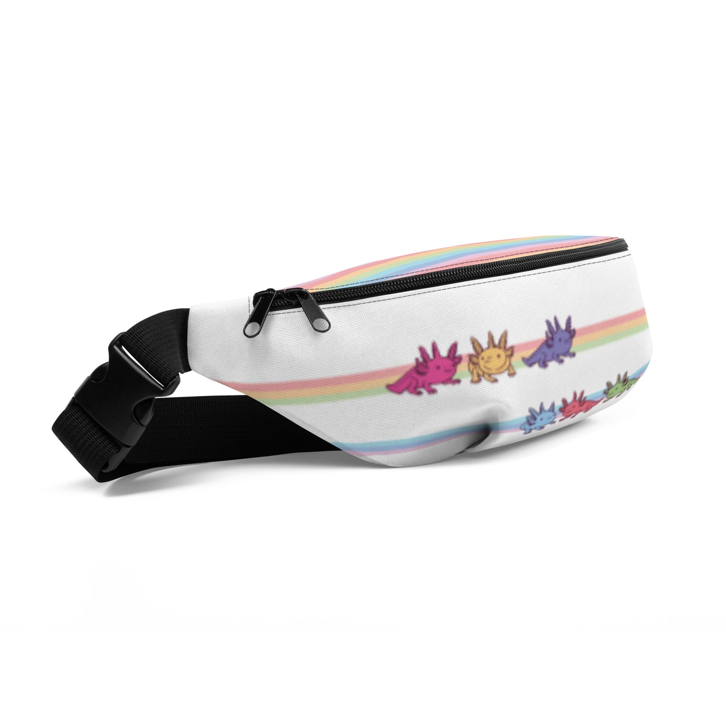 Rainbow-Lined Axolotl | Fanny Pack