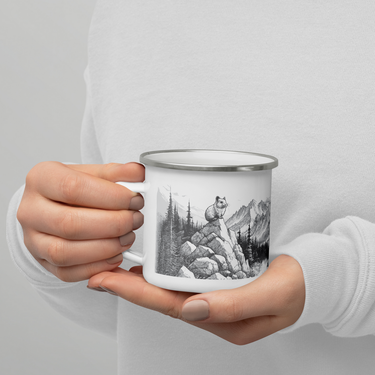 Pika Backpacking Mug | Enamel Mug