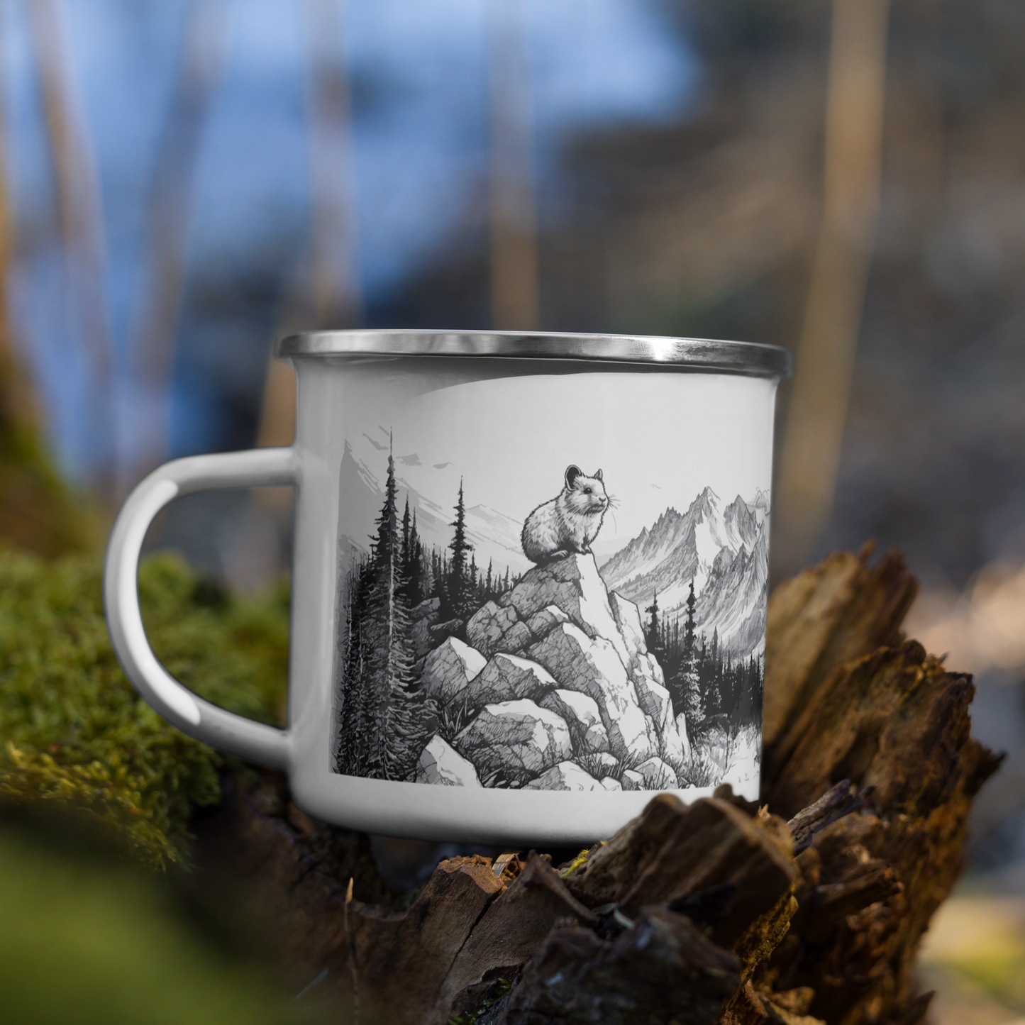 Pika Backpacking Mug | Enamel Mug