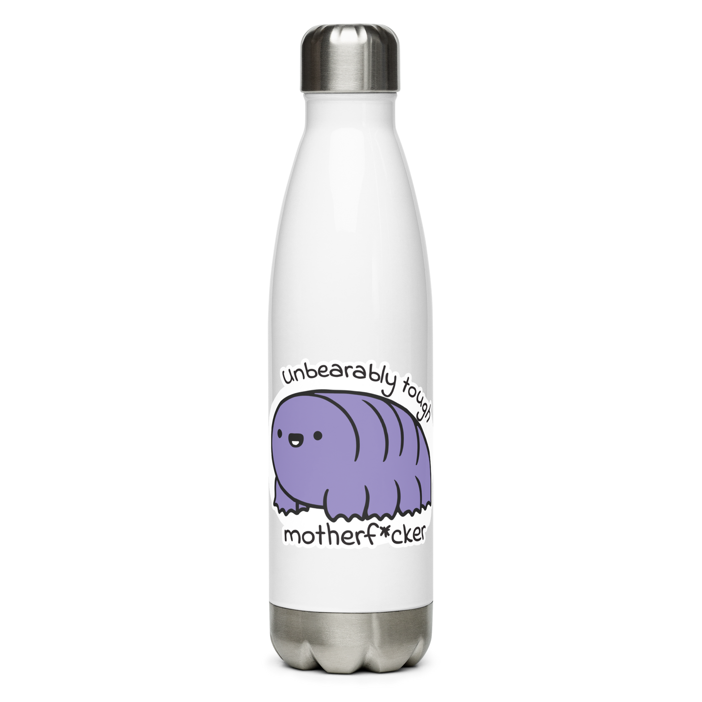 Unbearably Tough Tardigrades | Stainless Steel Water Bottle