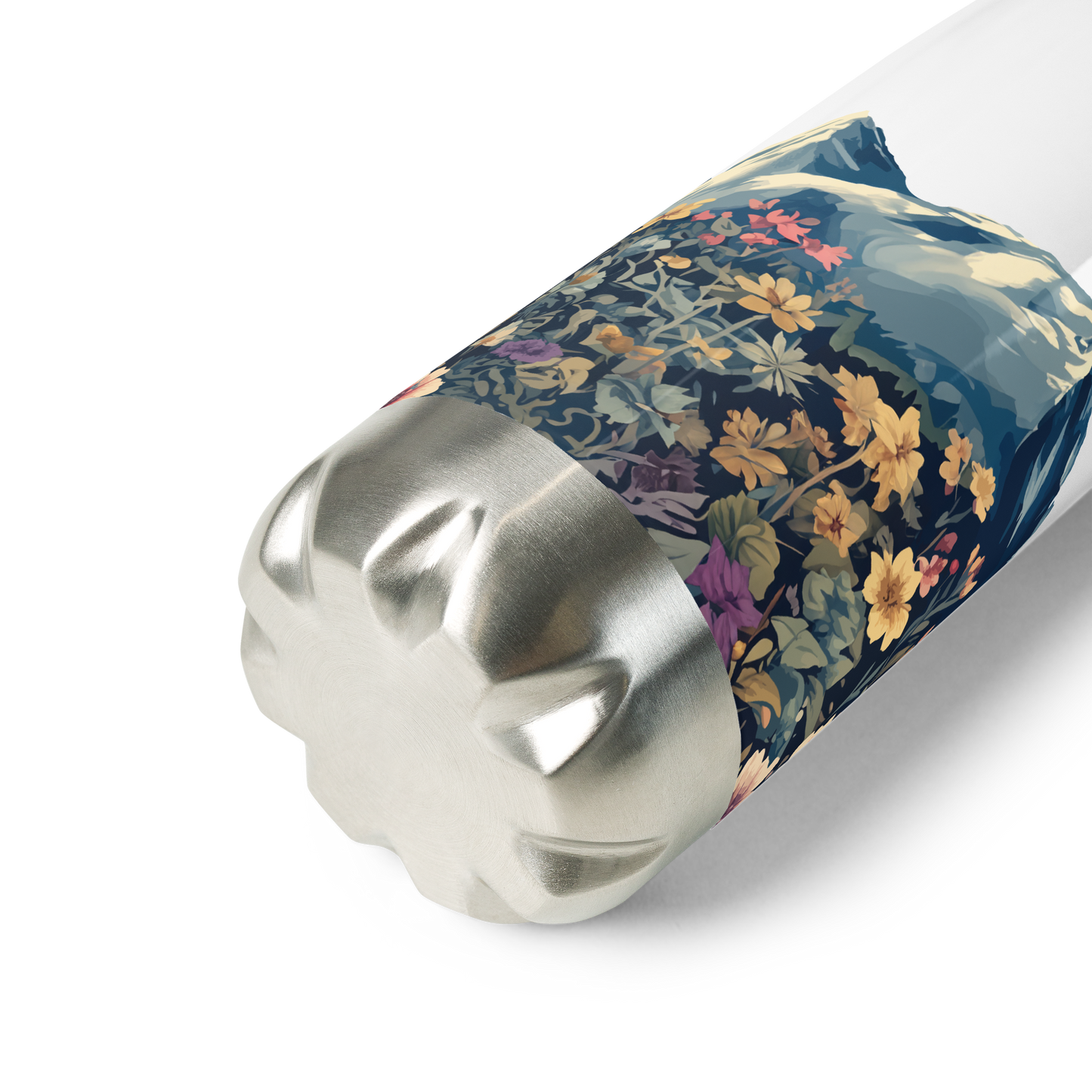 Pika Field of Flowers | Steel Water Bottle